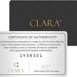 clara Pure Real 925 Sterling Silver Adjustable Ring Band | Multiple Design Options | Gift for Women and Girls image 5