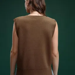 tokyo talkies Women's Acrylic TTSW000785 Sweater image 2