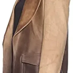 campus sutra Women's Long Coat With Flap Pocket For Casual Wear | Lapel Collar | Long Sleeve | Pull On Closure | Suede Coat Crafted With Comfort Fit For Everyday Wear image 1