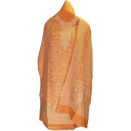 Latest Womens designer woolen kashmiri suit with salwar and shawl, winter kani suits for women,paisley design kurta pant set dress material(unstitched fabric) by pure pashmina wooltex image 3