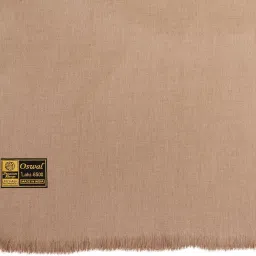 cambik Men's Woollen Warm Pashmina Shawls Meditation Dushala Lohi Soft Comfortable Stole Solid Color (Light Coffee) image 4