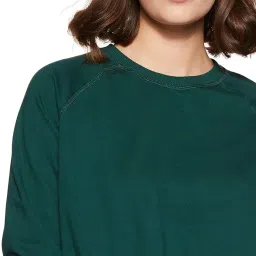 amazon brand - symbol Women's Cotton Crew Neck Sweatshirt image 3