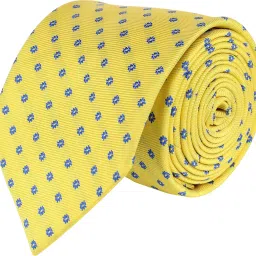 kovove Kavove Classy Polka Dot Cyan Necktie For Men image 2