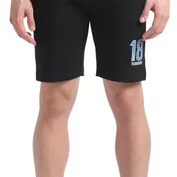 u.s. polo assn. Men Comfort Fit Knit Iyaq Regular Shorts - Pack of 1 image 3