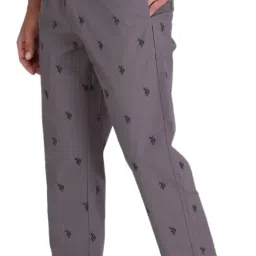 u.s. polo assn. Men's Regular Fit Mid Rise Pyjama Bottom image 1