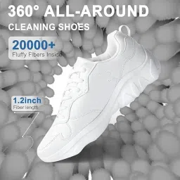 LSARIMO Shoe Washing Machine Bag Laundry Shoe Bag for Washer & Dryer, Reusable with Durable Zipper for Sneakers & Delicates Deep Cleaning Washable Laundry Organizer Bag, All Shoe Sizes (Grey) image 1