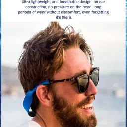 gzrc-yddk 2PCS Blue Eyeglass Strap, Glasses Accessories, Specs Holder Strap for Running and Hiking, Spectacle Chain for Eyewear Storage During and Daily Activities image 5