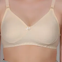 fabme Mastectomy Cancer Pocket Bra with One Micro Fiber Filled Adjustable Pad | Cotton Bra image 5