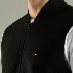 tommy hilfiger Solid Regular Fit Cotton Jacket image 3