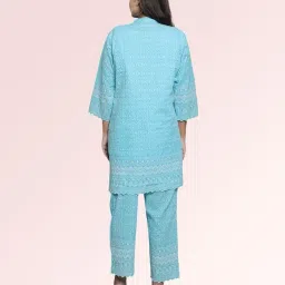 flora & fauna creations Stylish Chikankari 3 Pcs Corset for Women image 4
