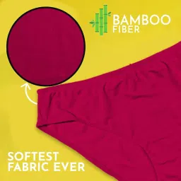 heelium Bamboo Underwear for Women | Ultra-Soft, Breathable & Odour-Free | 3X Softer Than Cotton | Moisture-Wicking | Ideal for Sensitive Skin & All-Day Comfort image 2