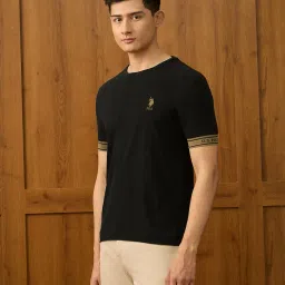 u.s. polo assn. U.s.Polo Association Men's Solid Varsity t Shirt image 4
