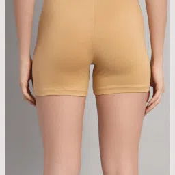 bodyfigure Women's Workout Yoga Athletic Running Dance Gym Shorts High Waist Cheerleader Volleyball Short Pants Skin image 4