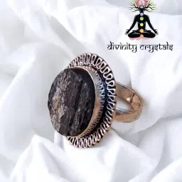 divinity healing crystals Divine Certified Crystal Ring for Abundance, Prosperity, Self Love, Wealth and Protection image 2