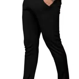 Men’s Regular Fit Formal Stretchable Trousers with Expandable Waist_Cotton_Parent__37 image 4