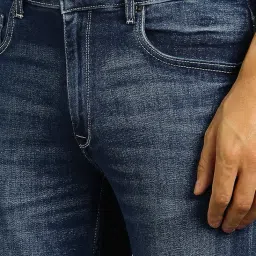 louis philippe Men Blue Mid Slim Fit Jeans image 3