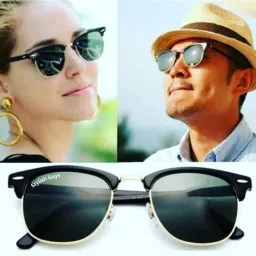 stylish guys Branded Stop Ray With 100% UV Ban Sunglasses Aviator, Square, Round, Wayfarer, Oval, Sport, Goggles, Eyewear, Sunglasses Men & Women 3016 image 5