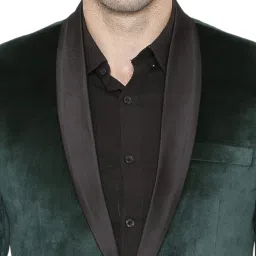 wintage Men's Premium Velvet Notch Lapel Tuxedo Coat Blazer Jacket image 3