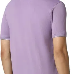 louis philippe Men's Cotton Regular Fit Solid Added Stretch for Comfort T-Shirt image 2