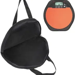 GLOW WINGS Dumb Drum Bag, Portable 12 Inch Dumb Drum Practice Pad Bag Oxford Cloth Carrying Bag Case image 4