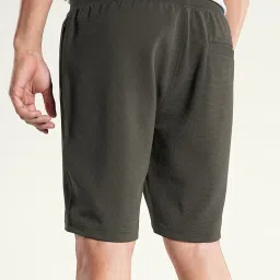 damensch Textured Shorts for Men, Microfiber Running, Quick Dry Gym Workout, Hidden Pocket with Zipper Sports, Polyester image 4