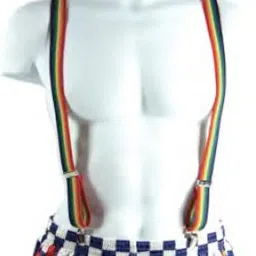 clothera Adjustable Elastic Y Back Style Suspenders for Men and Women image 1