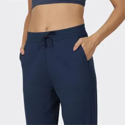 blissclub The Ultimate Tapered Pants | Mid waist | Adjustable drawstring | Elasticated waistband | 2 side pockets | Narrow fit image 3