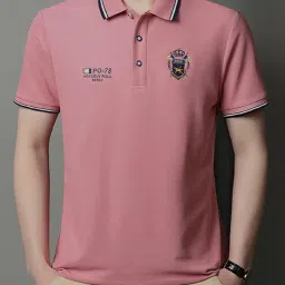 lymio Polo T Shirt for Men || Men Casual T-Shirt || Available in Combo Packs (Polo-63-66) image 3
