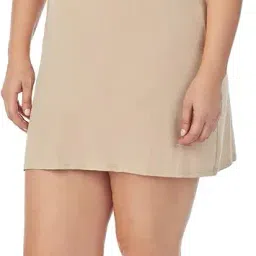 jones new york Women's Silky Smooth 35" Spaghetti Strap Full Slip W/Lace Neckline image 1