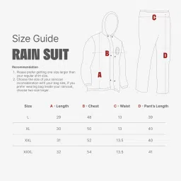 citizen Explorer Raincoat for Men with Waterproof Pant, Adjustable Inbuilt Hood & Carry Bag | Poly Rubberized PVC Coated Fabric | Durable & Lightweight Rainsuit image 5