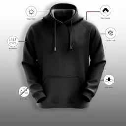 fanideaz Mens Premium Aesthetic Designs Printed Hoodie for Men Branded Sweatshirt Man with Stylish Printed Design Regular Fit Casual Wear Hoodies for Men Stylish image 5