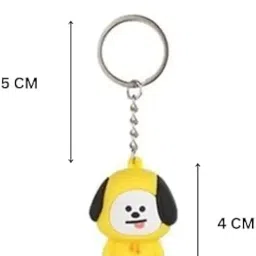 g2gather Cartoon Character Keyrings Keychains for Kids Birthday Return Gifts for Boys / Girls (Set of 12) image 1