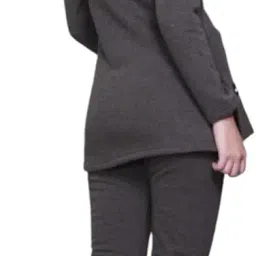 tfaooshin | Womens | Thermal Set (Top and Bottom) | Fur Inside | Round Neck | Full Sleeves | image 4