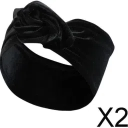 enakshi (label) 2xWomen Wire Headwear Hair Band Headband Holiday Headdress Girl Hair Holder Black|Clothing, Shoes & Accessories | Womens Accessories | Hair Accessories image 1