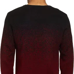 amazon brand - symbol Men Acrylic LS Gradient Grunge Sweater Pullover image 1