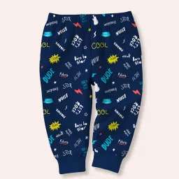 minicult Cotton Pajama Pants with All Over Print for Boys and Girls (Multicolor Designs)(Pack of 5) image 1