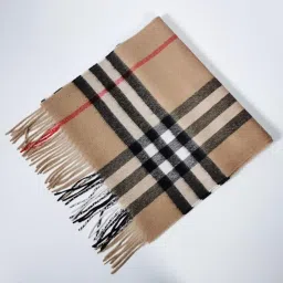 meenamart.com Woolen Printed Striped, Check Soft & Warms Scarf/Muffler For Winter(pack of 1) image 3