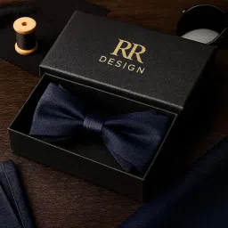 the bow tie house Classic Pre-Tied Bow Tie, Adjustable 35-50cm, Satin Finish, Multiple Colours for Formal Events image 4