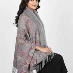kti KRITI Women's Shawl Wrap Poncho Ruana Cape Open Front for Women image 1