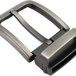 bnf 2xMens Classic Alloy Belt Pin Buckle Single Pin Rectangular Buckle Replacement image 5