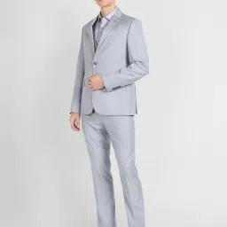 arrow Men's Polyester Double Breasted Business Suit Pants Set image 4