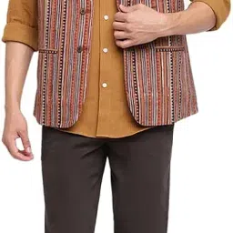 fabindia Men Nehru Jacket image 4