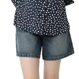 vero moda Women Cuban Collar Abstract Printed Casual Shirt image 4