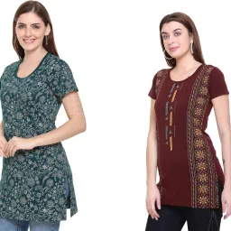 rysh Women's Printed Round Neck T-Shirt image 3