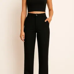uiriuy Women's High Waist Formal Trousers, Office Wear Pants image 3