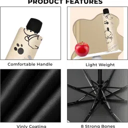 kraptick Printed Umbrella, Umbrella for Rain, Wind Proof Umbrella, UV Umbrella, Water-Proof Umbrella for Men/Women/Boys/Girls/Kids image 4