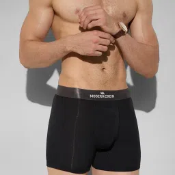 modern crew Men's Premium Ultrasoft Micromodal Trunks image 2