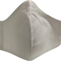 veera paridhaan Green Pure Cotton linen 3 layer Washable Free Size Mask image 3