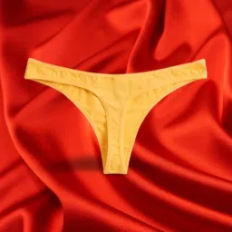 orlizea Women's Viscose Cotton Lycra G-Staring Thong Panties Combo Pack of 3 | Thong Panty for Women Sexy | Panty Set for Women image 3