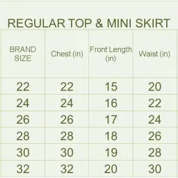 eurynome ROUND NECK STYLISH SKIRT AND TOP SET image 4